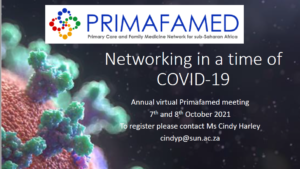 Networking in a time of COVID Virtual Meeting – 7-8 October 2021